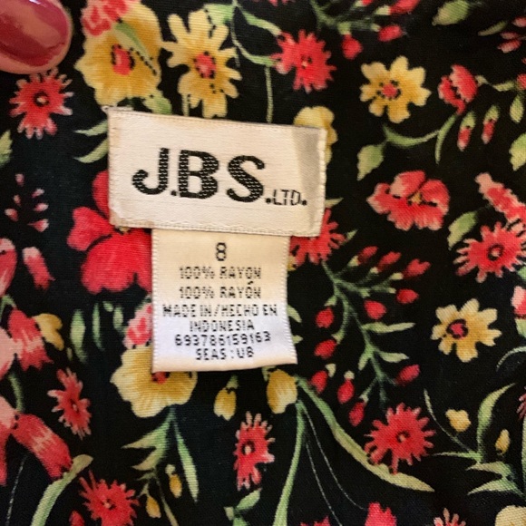 Vintage J.B.S Floral Dress 🌹✨ - Picture 4 of 8